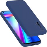  ohišje, združljiv z realme v tekoči modro - zaščitni pokrov, narejen iz fleksibilnega silikona tpu, (20592004) | Shoptok.si