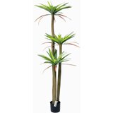 BZ 180Cm Umetno Zmajeva Kri Drevo Koruza Rastlina S 3 Debla Potted Tropiska Umetna Rastlina Za Pisarno In Dom Božična Dekoracija, (5000009118) | Shoptok.si