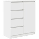 vidaXL Komoda s ladicama bijela 71x35x84 cm izrađeno drvo | shoptok.hr