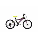 Adria dečiji bicikl stinger 11''/20", crno-ljubičasti cene