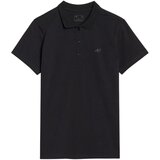 4f Polo majice kratki rokavi K1313 Črna Cene