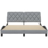 Okvir kreveta s LED-om bez madraca 160 x 200 cm od tkanine | shoptok.hr