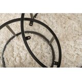 Hanah home belarus - gold 60-42 black coffee table set | ePonuda.com