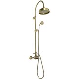 Sapho Medeninasta tuš garnitura v bronasti barvi s termostatsko armaturo s prho za glavo/z ročno prho 142 cm Antea – | Shoptok.si