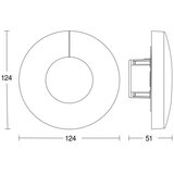Steinel 058340 - Senzor svetla Dual V3 KNX, okrugli, beli | Eponuda.com