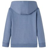  Dječja topla majica s kapuljačom plava prošarana 140 | shoptok.hr