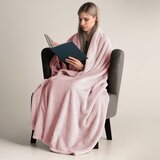 DecoKing Pudrasto ružičasta deka od mikrovlakana Henry, 70 x 150 cm | shoptok.hr