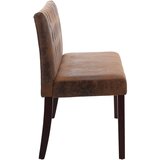 vidaXL klupa od umjetne brušene kože 148,5 cm smeđa | shoptok.hr