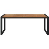  Vrtni stol s U-nogama 200 x 90 x 75 cm od masivnog drva bagrema | Eponuda.ba