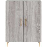 vidaXL Visoka komoda siva sonome 69 5x34x180 cm od konstruiranog drva | shoptok.hr