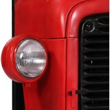 vidaXL Omarica za vino traktor 49x32x183 cm trden mangov les | Shoptok.si