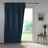 Douceur d intérieur Temno modra zavesa zatemnitvena iz mikrovlaken 140x260 cm Obscure – | Shoptok.si