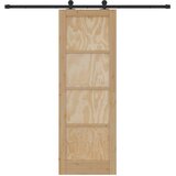  Klizna vrata ORKDAL 73,5 x 211 cm Masivna borovina Prirodna | shoptok.hr