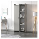 Hanah home Ponuda za policu za knjige 70x180x30 cm, siva | Eponuda.ba