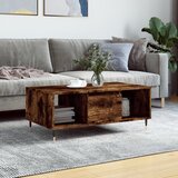 vidaXL Stolić za kavu boja hrasta 90x50x36 5 cm konstruirano drvo Cijene