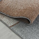 Lesnina-XXXL preproga z visokim florom rio 4603 kupfer 200/290 cm tkano barve bakra | Shoptok.si