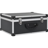  Kutija za 60 CD-ova aluminijska ABS crna | shoptok.hr