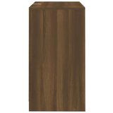  Komoda 2 kosa rjavi hrast 70x41x75 cm iverna plošča - Komoda, (21661888) | Shoptok.si