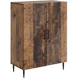  Strani šal Star les 66 x 34,5 x 89,5 cm Inženirski les, (5000217846) | Shoptok.si