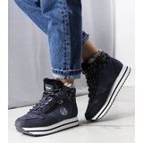D/CEO Black patent leather insulated boots Campi | Shoptok.si