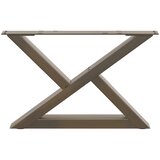  Noge za klub stolić 2 kom. Prirodni čelik 60 x (30-31,3) cm Čelik | shoptok.hr