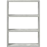  Zidna polica beton siva 43x9x60 cm konstruirano drvo | Eponuda.ba
