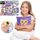 Woopie art & fun šljokičasti jastuk sova, ljubičasta | shoptok.hr