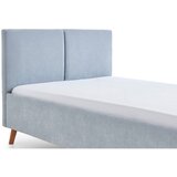 Meise Möbel Svijetlo plavi tapecirani bračni krevet s podnicom 140x200 cm Piano – | shoptok.hr