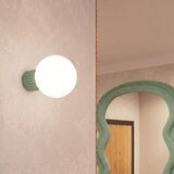 Sollux Kadulja zelena zidna lampa od opalnog stakla ø 12 cm Orbital – | shoptok.hr