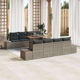 vidaXL set vrtnih sofa Set od 7 Smeđa Ratan 4-sjedala vanjski divan | shoptok.hr