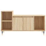 TV ormarić boja hrasta sonome 100x35x55 cm konstruirano drvo | shoptok.hr