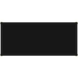  Konzolni stol crni 80 x 35 x 75 cm od kaljenog stakla | shoptok.hr