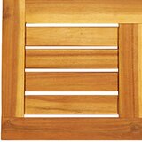 vidaXL Stolna ploča 50x50x2 cm četvrtasta od masivnog drva bagrema | shoptok.hr
