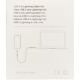 Gembird CCP-AMCM-AMLM-2.0M ** 20W pd kabl usb-c na lightening 8-pin, usb 3.0, 2m, white (199) | ePonuda.com