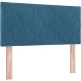 vidaXL Postelja s pomičnim dnom in vzmetnico Temno modra 100x200 cm Žamet, (22052297) | Shoptok.si