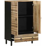  Visoka ploča 60x33,5x100 cm Puno grubo drvo Mango | shoptok.hr