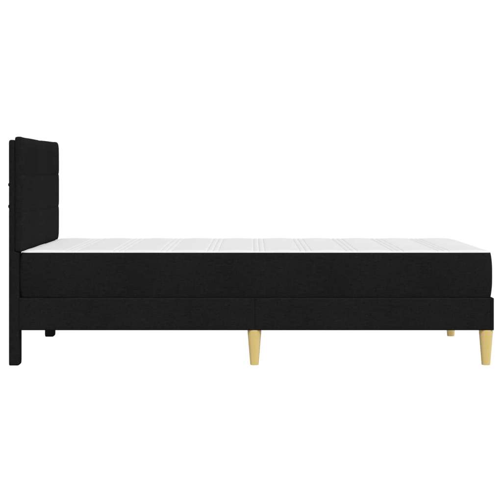  Okvir za krevet Crna 90 x 190 cm Poliester - Crna 90 x 190 cm | shoptok.hr