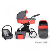 Kunert Kolica za bebe Rotax beli ram set 2u1 | Eponuda.com