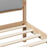  Konstrukcija postelje z vzglavjem Svetlo siva 150 x 200 cm, (5000101637) | Shoptok.si
