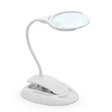 LED namizna akumulatorska micro USB svetilka s povečevalnim steklom in stikalom na dotik, (20383265)