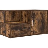  Kutni ormarić boja dimljenog hrasta 200x40x45 konstruirano drvo | Eponuda.com