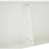  Zid za zadržavanje 4 kom. 100 x 100 x 40 cm Čelik Bijela - Bijela 100 x 100 x 40 cm | shoptok.hr