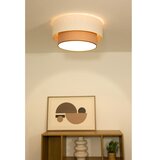  plafonska lampa natia 1xE27/60W/230V prečnik 45 cm bela/smeđa | Eponuda.com