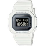 Casio Unisex g shock crni beli digitalni sportski ručni sat sa belim silikonskim kaišem ( gmd-s5600-7er ) cene