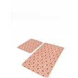 Mila Home Oranžne žametne kopalniške preproge v kompletu 2 ks 60x100 cm – | Shoptok.si