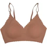 Bešavni grudnjak EL-30859 - Smeđa / XL KP30859