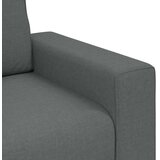  Dvodijelni set sofa s jastucima, tamno siva tkanina | Shoptok.si