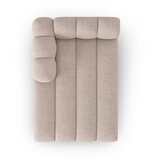 Micadoni Home bež ležalnik (levi kot) lupine | Shoptok.si