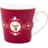 Love Birds - skodelica Deer Dark Red - Large