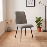 Stylife STOL, kovina, tekstil rjava, črna | Shoptok.si